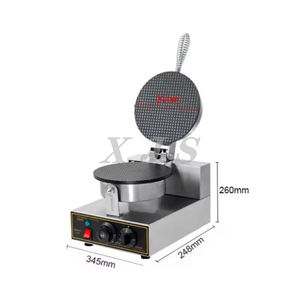 상업용 더블 플레이트 벨기에 와플 베이커 와플 메이커 기계 - Product Image 5