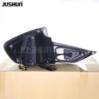 Lampu Belakang Mobil JUSHUN untuk BMW X1 E84 2010-2015 Upgrade LED Taillights Plug-and-play Aksesoris Mobil