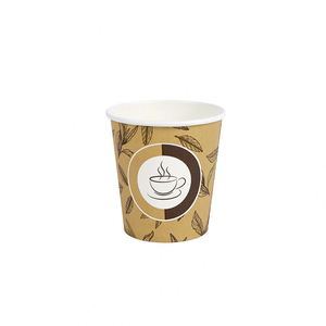 Gobelet en papier personnalisé avec couvercle, 8 oz, 9 oz, 10 oz, pour thé, café, espresso à emporter, avec logo - Product Image 1
