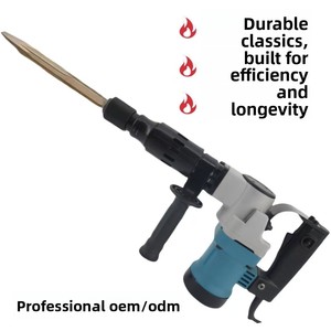 <span class=keywords><strong>Marteau</strong></span> de démolition électrique industriel portatif 2000W, usage intensif, à usage unique, avec cylindre hexagonal anti-brûlure pour murs et sols - Product Image 5
