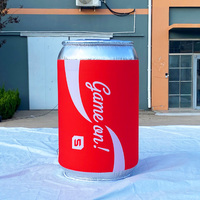 Aero Bon marché Imperméable Gonflable Boisson peut Grand Blow Up Boisson peut Publicité Gonflable peut pour Affichage