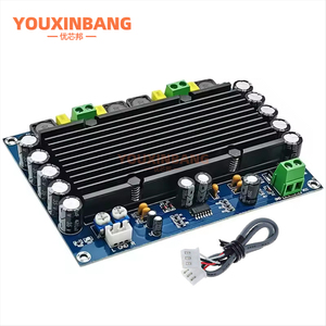 XH-M546 önceden ayarlanmış Preset çift kanallı süper yüksek güç dijital amplifikatör kurulu 150W * 2 - Product Image 3
