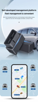 Traqueur de voiture OBD-D8 GSM BD emplacement en temps réel traqueur OBD pour la gestion de flotte automobile journalisation antivol avec alarmes de clôture