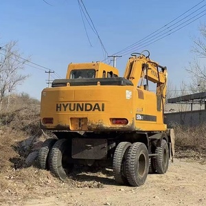 รถขุดล้อยางฮุนไดมือสองราคาถูก |   รถขุดไฮดรอลิกฮุนไดมือสอง รุ่น 150W-7 155 210 220 225 330 - Product Image 3