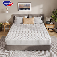 Großhandel Hochdichte Gemischte Hotel-Latex-Matratze in Box Twin King Queen Size Gel-Taschenfederkern-Memoryschaum-Matratze