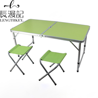 Tabela dobrável ajustável ao ar livre, tubo de alumínio dobrável para churrasco, camping, piquenique, tabelas e cadeiras para eventsand