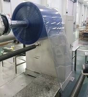 Film de feuille PET/APET/ PETG transparent et transparent antistatique de 350 microns, rouleaux de feuille de plastique RPET pour plateau de noix de salade de viande fraîche