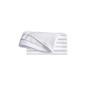 Ensemble de serviettes de bain de luxe pour hôtel 5 étoiles, 100% coton tissé, blanc, avec serviettes pour les mains et le visage - Séchage rapide, respectueux de l'environnement - Product Image 3