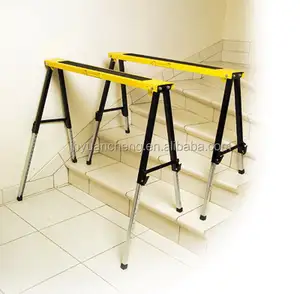 Pabrik Jual Heavy-Duty Miter Saw Berdiri Sawhorse, Meja Kerja