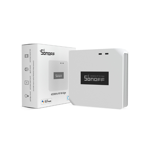Sonoff RF Bridge R2 433 RF Smart Hub Remote Control Switches Via Ewelink App Works Alexa Google Home WiFi Smart Home System
