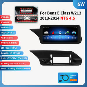 Para 13-14 modelo mercedes-benz Clase E Control Central W212 E200 E230 E260 E300 Android navegador <span class=keywords><strong>GPS</strong></span> CarPlay 1 año 10,25 pulgadas - Product Image 5