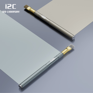 Cepillo para Remover Pegamento de Circuitos Integrados I2C CL01, Cepillo de Limpieza de Doble Cabezal de Acero y Cerdas para Reparación de Teléfonos - Product Image 4