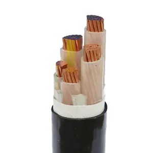4 Cores 0.6\/1KV copper conductor Armored Power Cable 240mm2