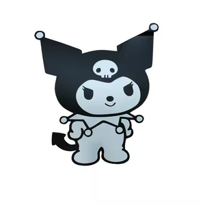 Decorazione personalizzata specchio cartone animato Art karye Bear specchio <span class=keywords><strong>Kromi</strong></span> decorazione da parete specchio autoadesivo - Product Image 4