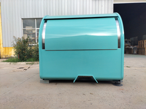 2024 YITUO Milkshake Kiosk <strong>Food</strong> Trailers Fully Equipped <strong>UK</strong> Concession <strong>Food</strong> Kiosk Counter - Product Image 2