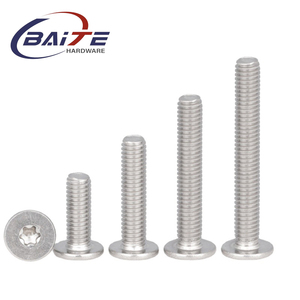 Pernos de cabeza plana biselados <span class=keywords><strong>Allen</strong></span> de acero <span class=keywords><strong>inoxidable</strong></span> M3 M4 M5 M6 M8 con tornillos Phillips para muebles medidos en pulgadas - Product Image 5