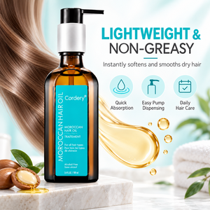 OEM/ODM Tiweiya Argan <strong>Oil</strong> <strong>Hair</strong> Serum Alcohol-Free Prevents Split Ends Smooths Improves Frizz for All <strong>Hair</strong> Types Made Guangdong - Product Image 5