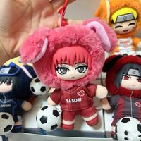 Nouveau Produit Authentique 6 Pièces/Boîte Série Football Showdown Nar & Utoo Boîte Mystère Figurines en Vinyle et Peluche Porte-clés Anime Breloques de Sac