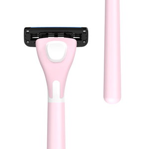 Maquinilla de afeitar para mujer de cabeza de pelo de tres hojas de acero inoxidable personalizada avanzada para partes privadas - Product Image 6
