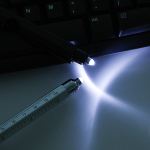 व्यक्तिगत रचनात्मक उपहार धातु <span class=keywords><strong>6</strong></span>-इन-1 मल्टीफ़ंक्शन टूल पेन के साथ शासक स्तर स्क्रूड्राइवर बॉलपॉइंट कस्टम लोगो - Product Image 6