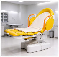 Table d'opération chirurgicale électrique, lit obstétrical avec moteur linéaire, 45 #   Base en acier et ABS, dossier réglable pour salle de maternité