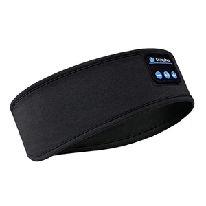Kablosuz kulak içi spor kafa bandı kulaklık LED mikrofon tip-c uyku göz maskesi Yoga spor başörtüsü çalışan Stereo ses - Product Image 4