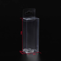 Cube Cadeau Acétate Boîte Transparent Pas Cher Visual PET Emballage Clair Vinyle PVC Boîte Emballage Boîtes En Plastique