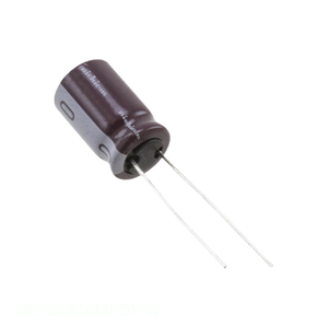 Condensateur radial à trou traversant en aluminium 33 µF 20 % 160 V UCY2C330MPD1TD - Product Image 1