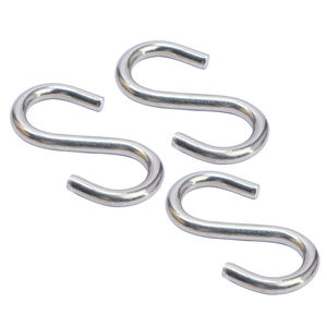 Ganci a forma di <span class=keywords><strong>S</strong></span> 5 pz/borsa in acciaio inossidabile 304 M2 M3 M5 M6 M8 M10 Multi-funzionali di tipo <span class=keywords><strong>S</strong></span> ganci portatili senza traccia ganci in metallo - Product Image 6