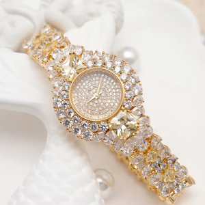 Luxury <b>Diamond</b> Elegant Lady Wristwatch Popular Quartz <b>Watch</b> Fashion Beautiful Wholesale <b>Watch</b> Custom OEM - Product Image 1