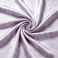 Prix Usine Tissu Jacquard Teint 100% Polyester Texturé Élégant Largeur 98 pouces pour la Production en Gros de Textiles de Maison et Vêtements