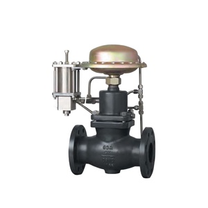 Vente de liquidation B2B Covna : Vanne à actionneur pneumatique autonome WCB, facile à régler, vanne de contrôle pneumatique - Product Image 1