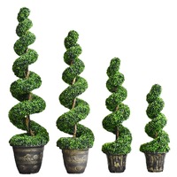Vente directe d'usine, arbre serpent en spirale de simulation, décoration intérieure, ornements, arbre de Milan