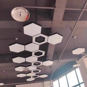 Luz Led para Garaje, Iluminación Hexagonal para Garaje, Túnel de Inspección de Pintura de Coche, Autodetalle, Luz Led Hexagonal para Techo - Product Image 3