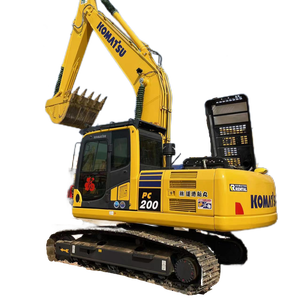 Excavadora de Orugas Usada Komatsu PC200-8 de 20 Toneladas, Excavadora de Segunda Mano PC160-7 PC210-8 Original de Japón en Excelente Estado - Product Image 1