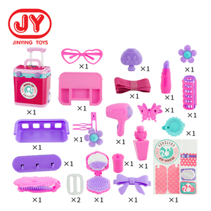 Niños Juego <span class=keywords><strong>de</strong></span> <span class=keywords><strong>tocador</strong></span> hacer <span class=keywords><strong>juguete</strong></span> <span class=keywords><strong>para</strong></span> niñas juego <span class=keywords><strong>de</strong></span> vestir juguetes maleta con luz y música - Product Image 2