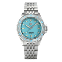 San martin — montre mécanique automatique 8215 en acier inoxydable pour plongée, design unique, 38mm 20atm, pour hommes, à vendre, 316