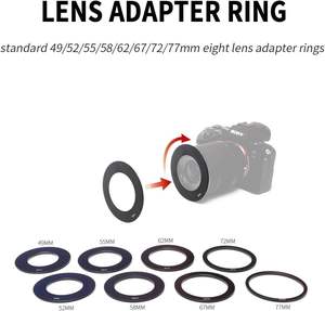 Téléprompteur portable FEELWORLD <span class=keywords><strong>TP2A</strong></span> 8 pouces compatible avec smartphones/tablettes 8 pouces, prise de vue DSLR, télécommande et anneaux adaptateurs d'objectif - Product Image 4