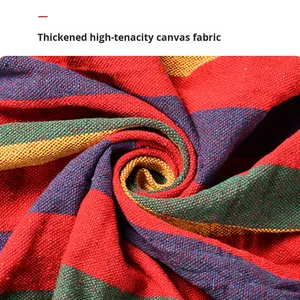 Ngoài trời mùa thu Oxford vải có thể gập lại di động trong nhà chống Rollover dã ngoại dành cho người lớn 300kg công suất nhiều màu treo Giường võng - Product Image 4