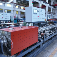 Máquina de recocido de tubos de acero inoxidable de alta precisión Hangao con control PLC inteligente fuera de línea, caja de engranajes, motor y bomba.