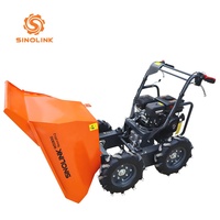 Cargo Loader Trolley Farm Dump Truck Sitio de construcción Trolley Dumper