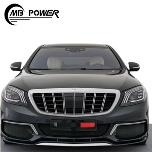 S classe W222 B900 <span class=keywords><strong>BOBY</strong></span> KIT S classe W222 S63 S65 2018-2020y accessoires extérieurs becquet avant diffuseur arrière pare-chocs de voiture - Product Image 1