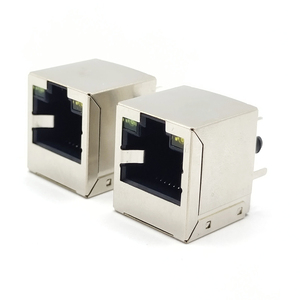 8P8C Modular Jack ổ cắm từ tính Keystone Ethernet RJ45 Nữ kết nối - Product Image 2