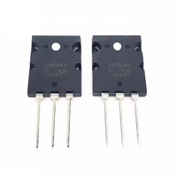 Amplificateur audio 2SA1943 2SC5200 TO-3P A1943 C5200, tube de couplage, transistor IGBT 2SA1943 2SC5200