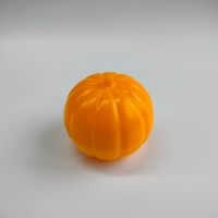 Pot en plastique vide OEM de 30 ml, adorable et mignon, en forme de citrouille, pour crème pour bébé, fabricant/grossiste