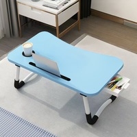 Petit bureau de chevet, bureau d'écriture, utilisation à domicile, table pliable compacte pour ordinateur/portable pour petits appartements, style moderne minimaliste