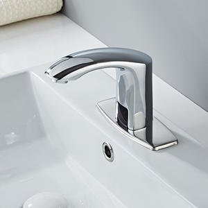 Grifo automático para lavabo de un solo orificio con sensor sin contacto, válvula de cerámica, diseño moderno para cocina y baño - Product Image 2