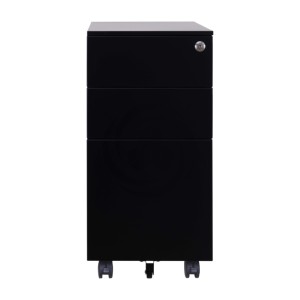 Gabinetes Móviles Modernos de Acero con Apertura Lateral y 3 Cajones, Personalizables, para Uso en Hoteles y Familias, Muebles Comerciales Duraderos - Product Image 3