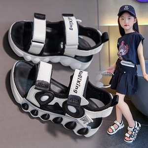 Sandalias Casuales de Verano para Niños, Transpirables, con Punta Abierta, Zapatos para Niños y Niñas, Sandalias de Playa con Suela Suave - Product Image 4
