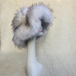 Nuevo Sombrero de Pescador para Comercio Exterior Transfronterizo, Cálido, de <span class=keywords><strong>Pelo</strong></span> Sintético de Mapache, Engrosado, Estilo Punk Personalizado para Otoño e Invierno - Product Image 4